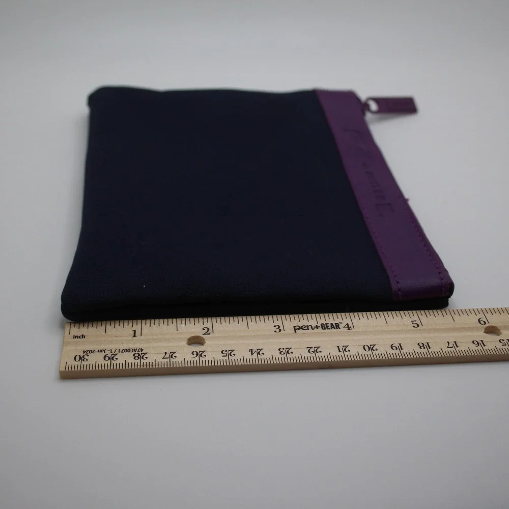Away United‎ Purple Pouch Small Travel Cosmetic Makeup Bag